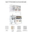 Кухня Айсбери 1.2м - Перво мебель