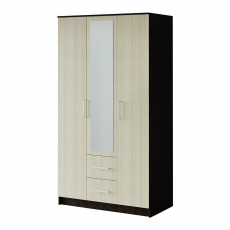 Шкаф 3-х створчатый Фиеста венге/лоредо - Перво мебель